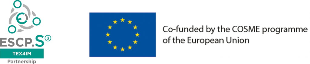 Logotyp för Tex4Im och EU-programmet COSME