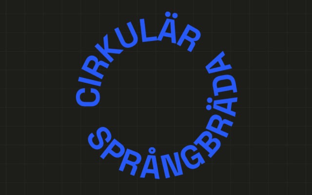 Cirkulär Språngbräda Stockholm 2026