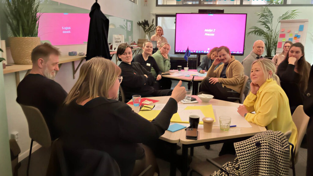 Deltagare med olika perspektiv från kommun, näringsliv och civilsamhälle delade erfarenheter.