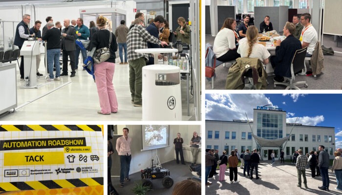 Roadshow med nya möten mellan automation och textilindustri